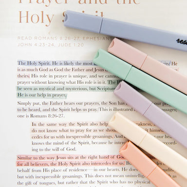Muted Pastel Highlighters - Michigan Southern Charm