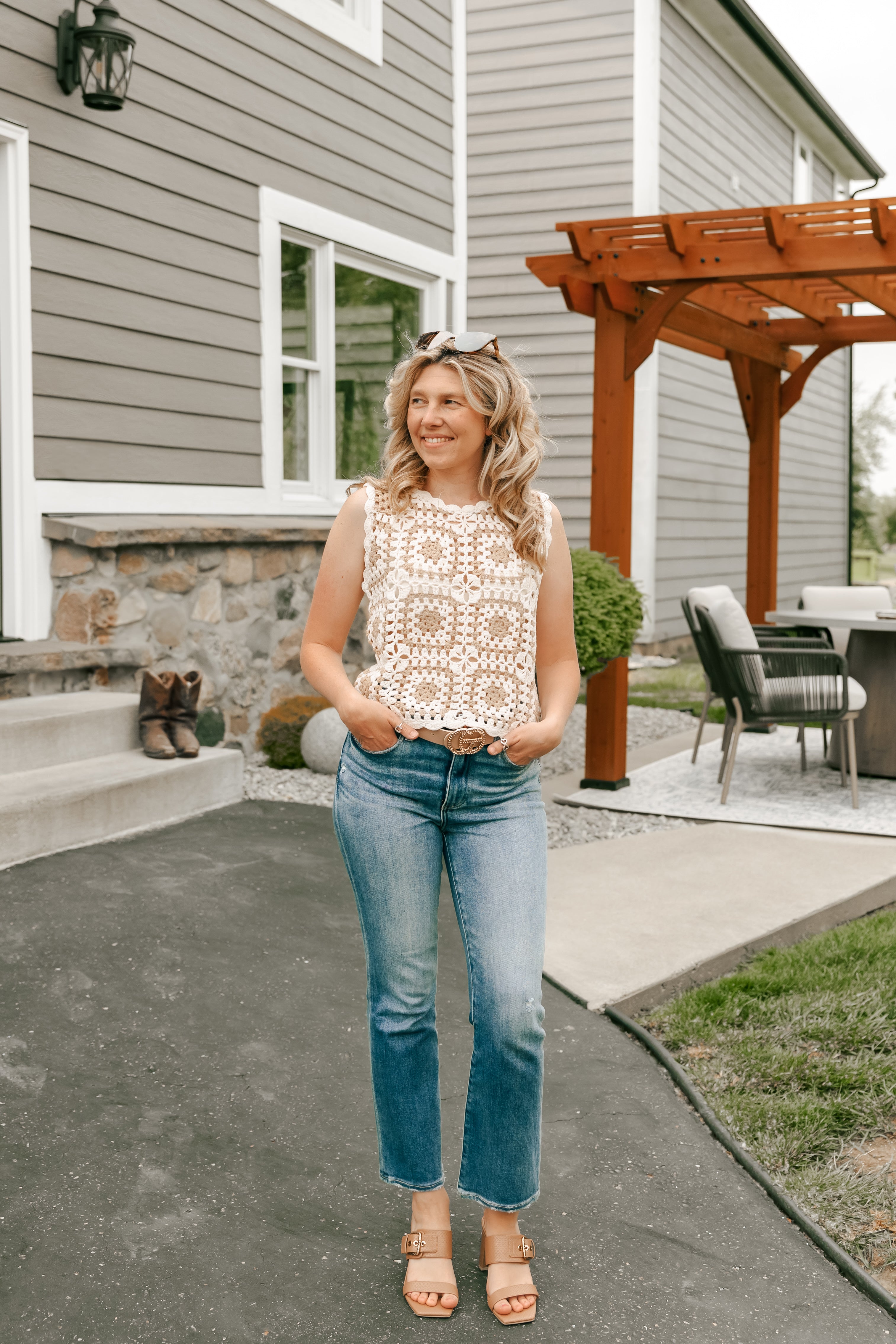 Crochet Tank - Michigan Southern Charm