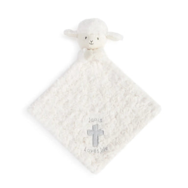 Lamb Rattle Blankie - Michigan Southern Charm