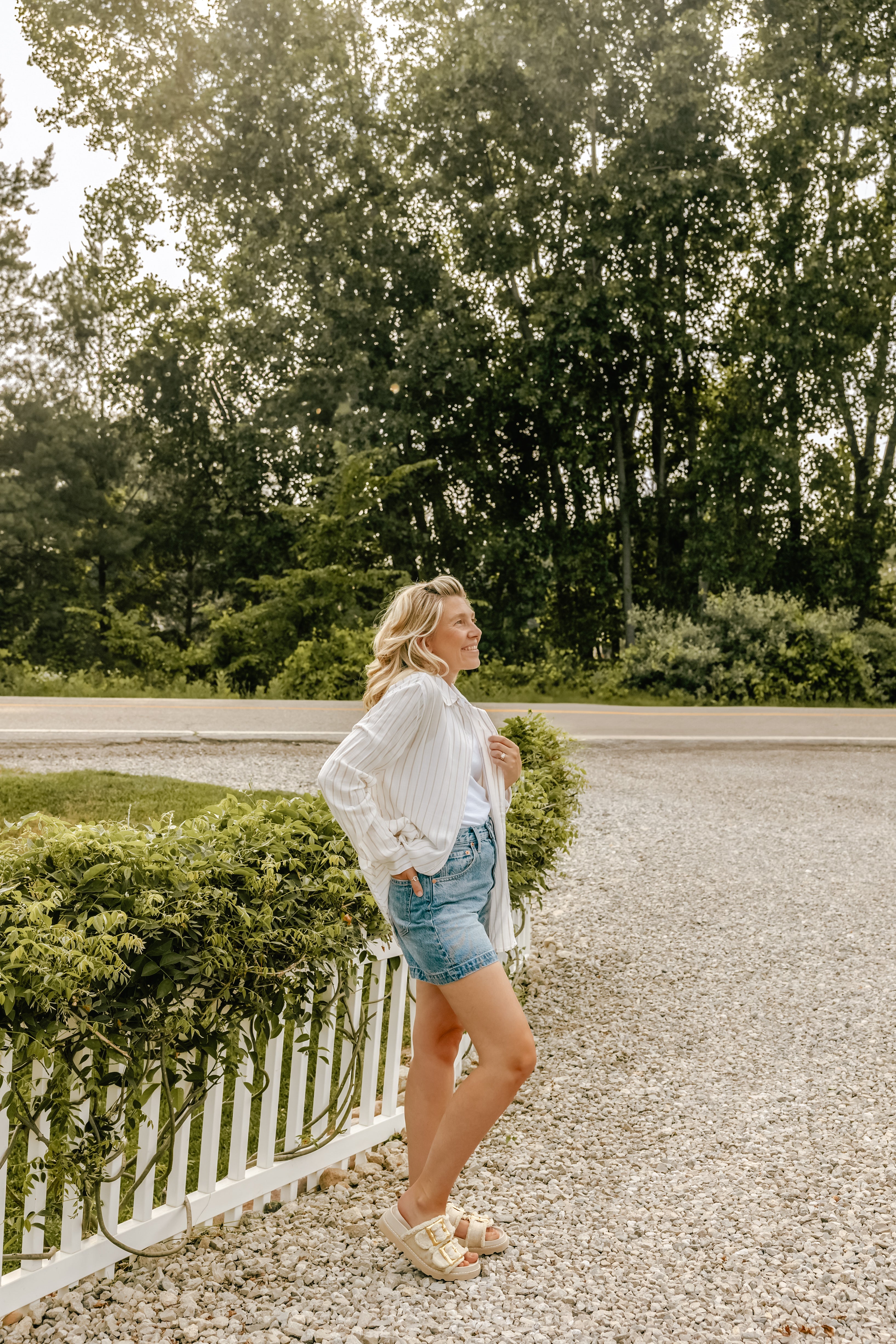 Striped Button Up Shirt