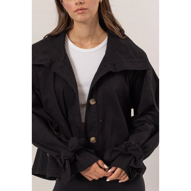Brushed Twill A-Line Jacket - Michigan Southern Charm