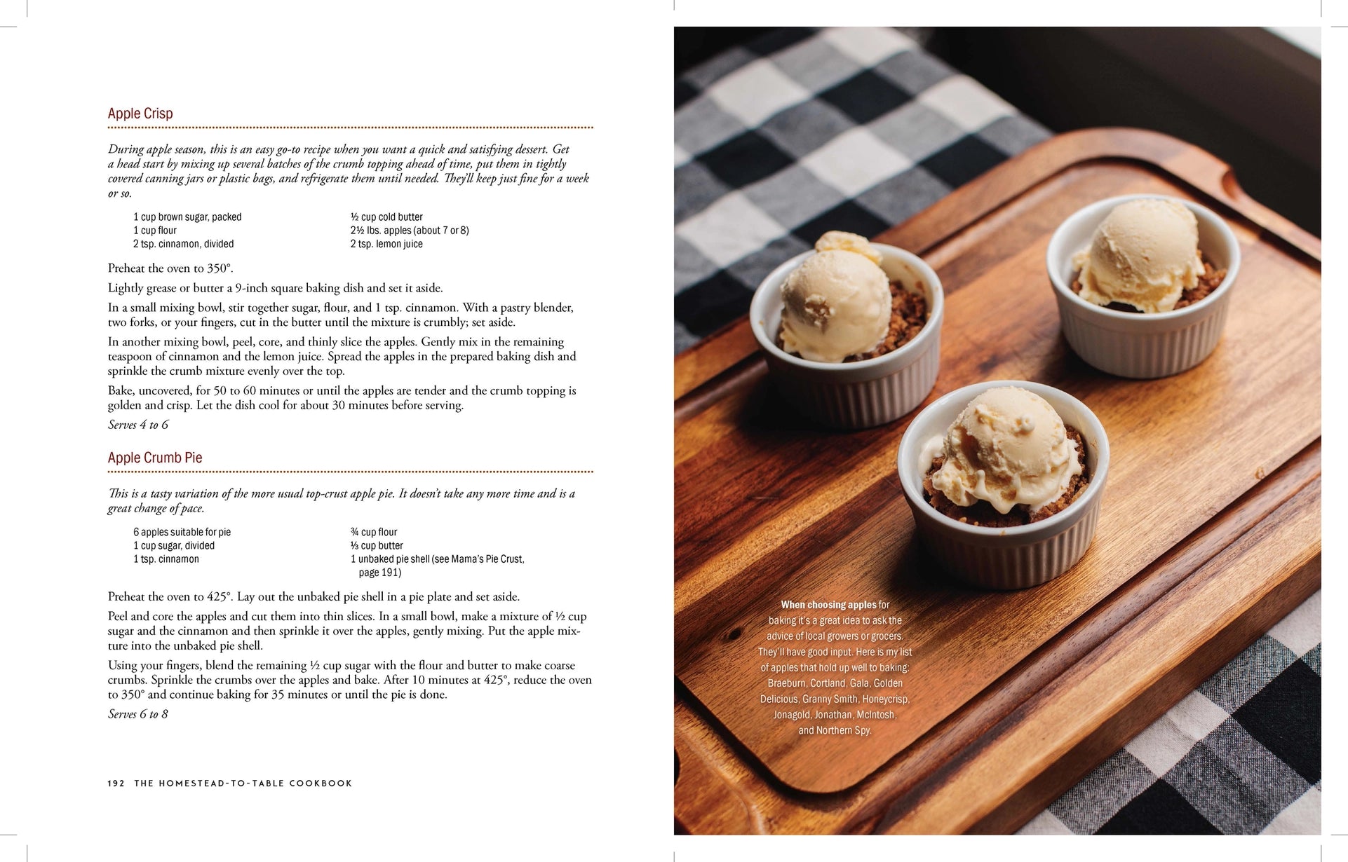 The Homestead-To-Table Cookbook - Michigan Southern Charm