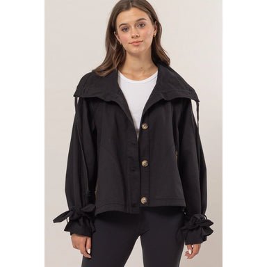Brushed Twill A-Line Jacket - Michigan Southern Charm