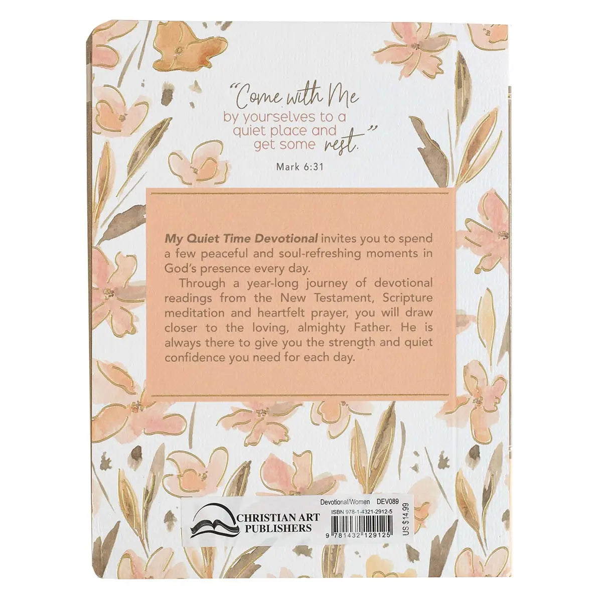 Devotional My Quiet Time Softcover - Michigan Southern Charm