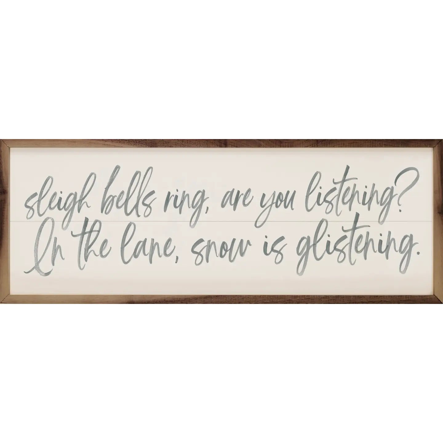 Sleigh Bells Ring White - Michigan Southern Charm