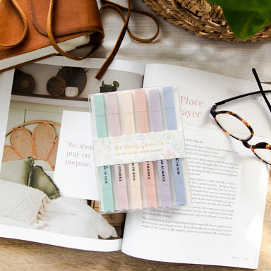Muted Pastel Highlighters - Michigan Southern Charm