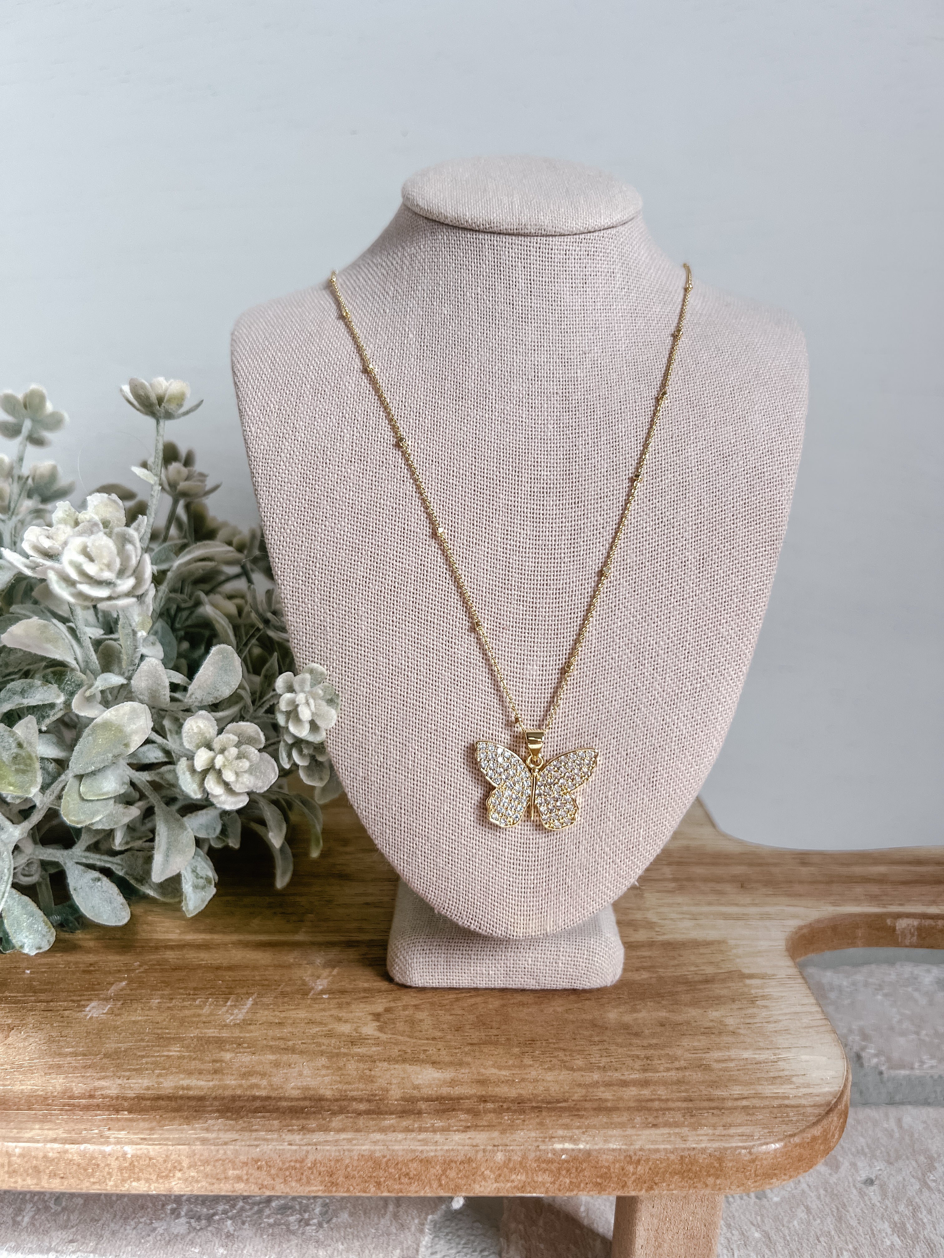 Freedom Butterfly Necklace - Michigan Southern Charm