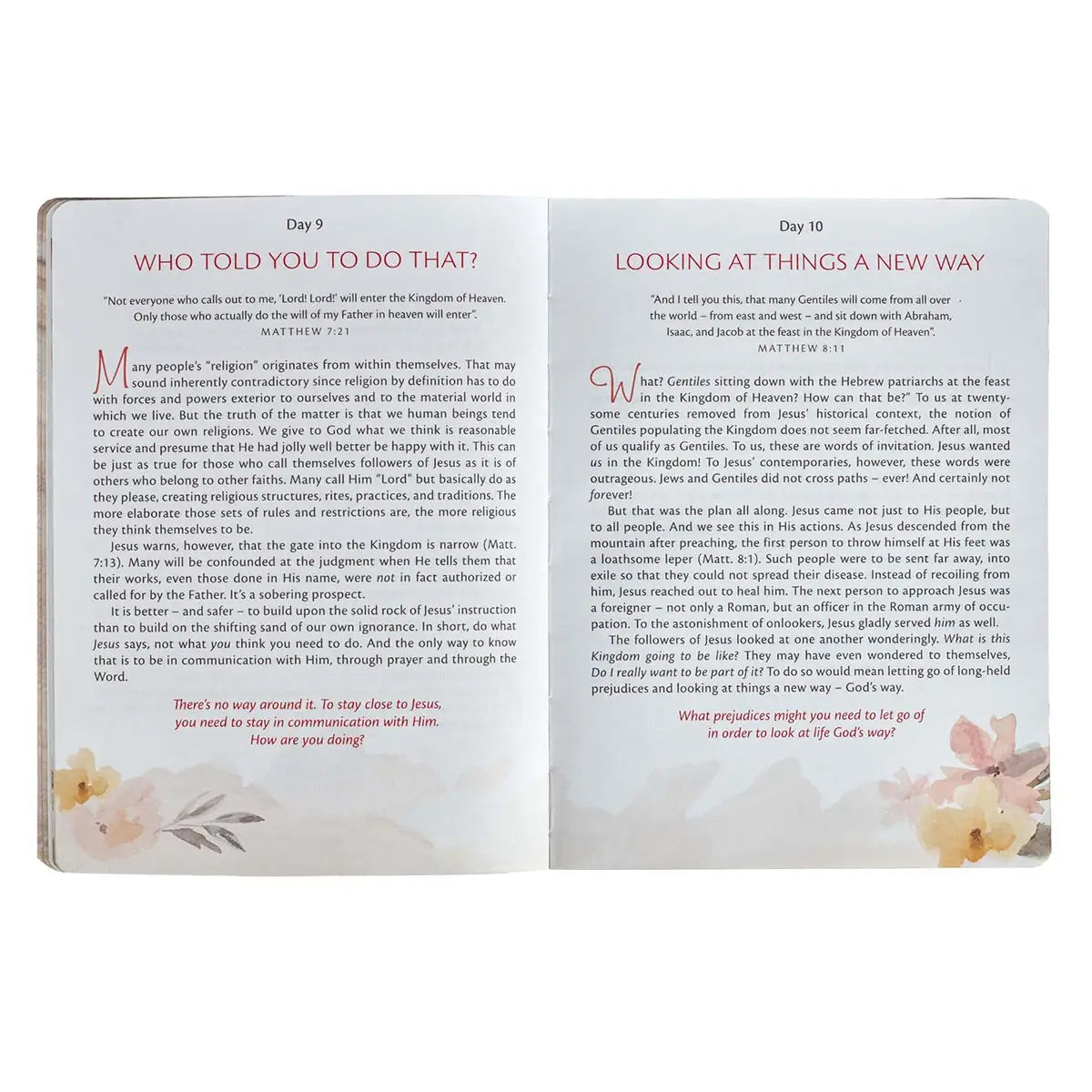 Devotional My Quiet Time Softcover - Michigan Southern Charm