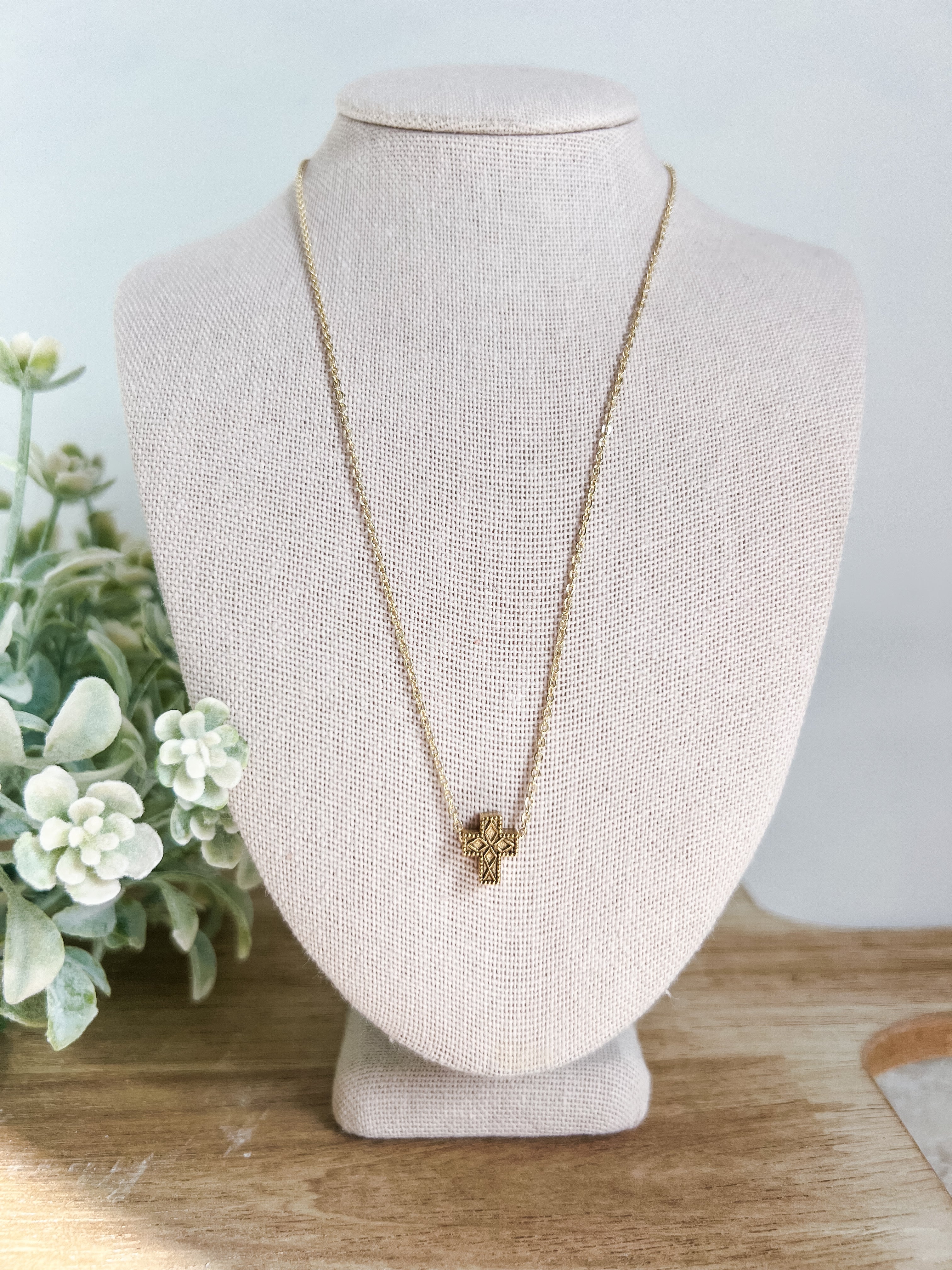 Union Cross Necklace