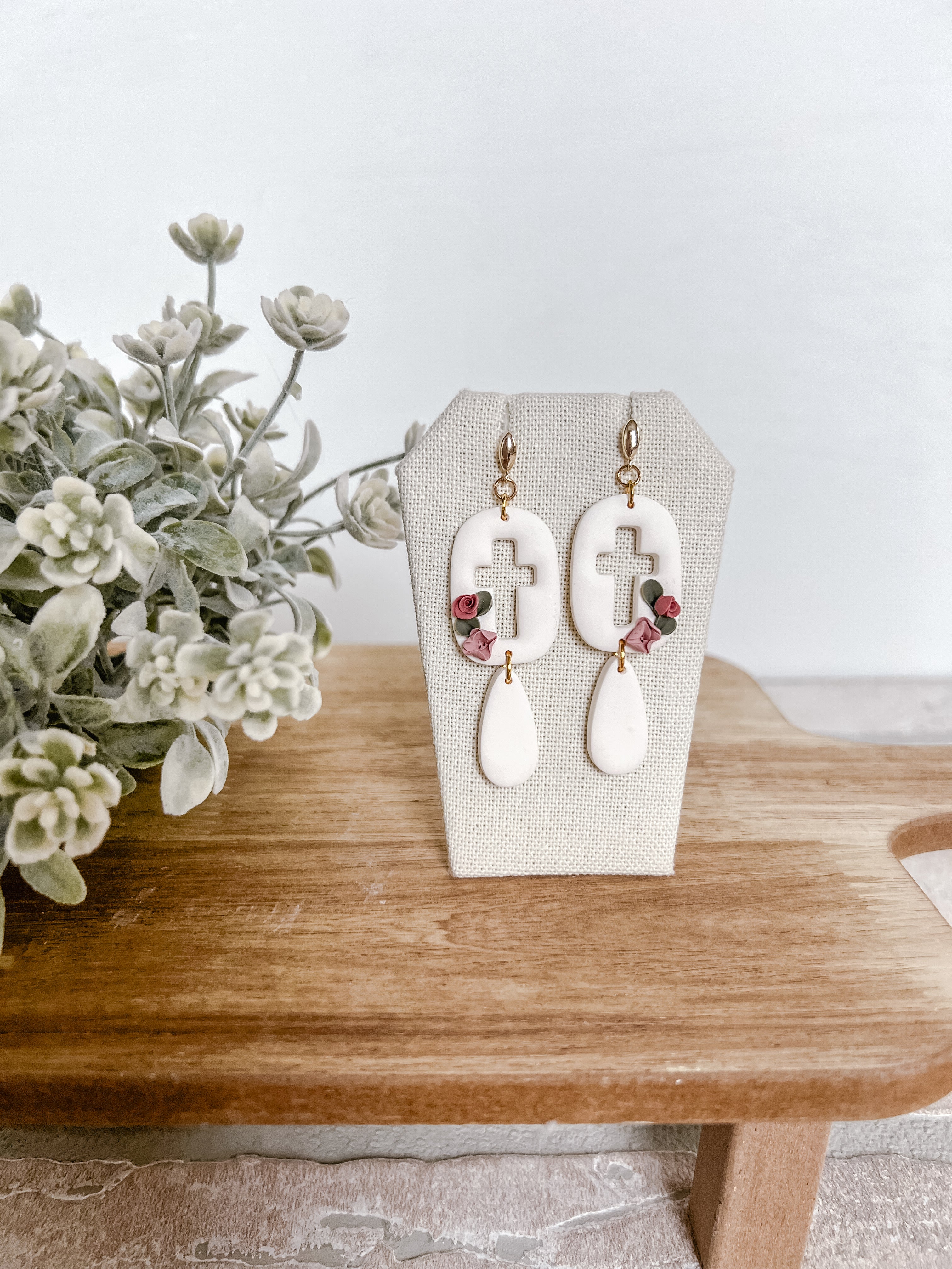 Hollow Cross Dangles - Michigan Southern Charm