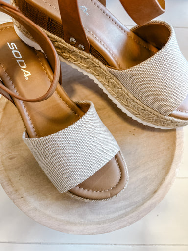 Paradise Is Calling Sandal - Michigan Southern Charm