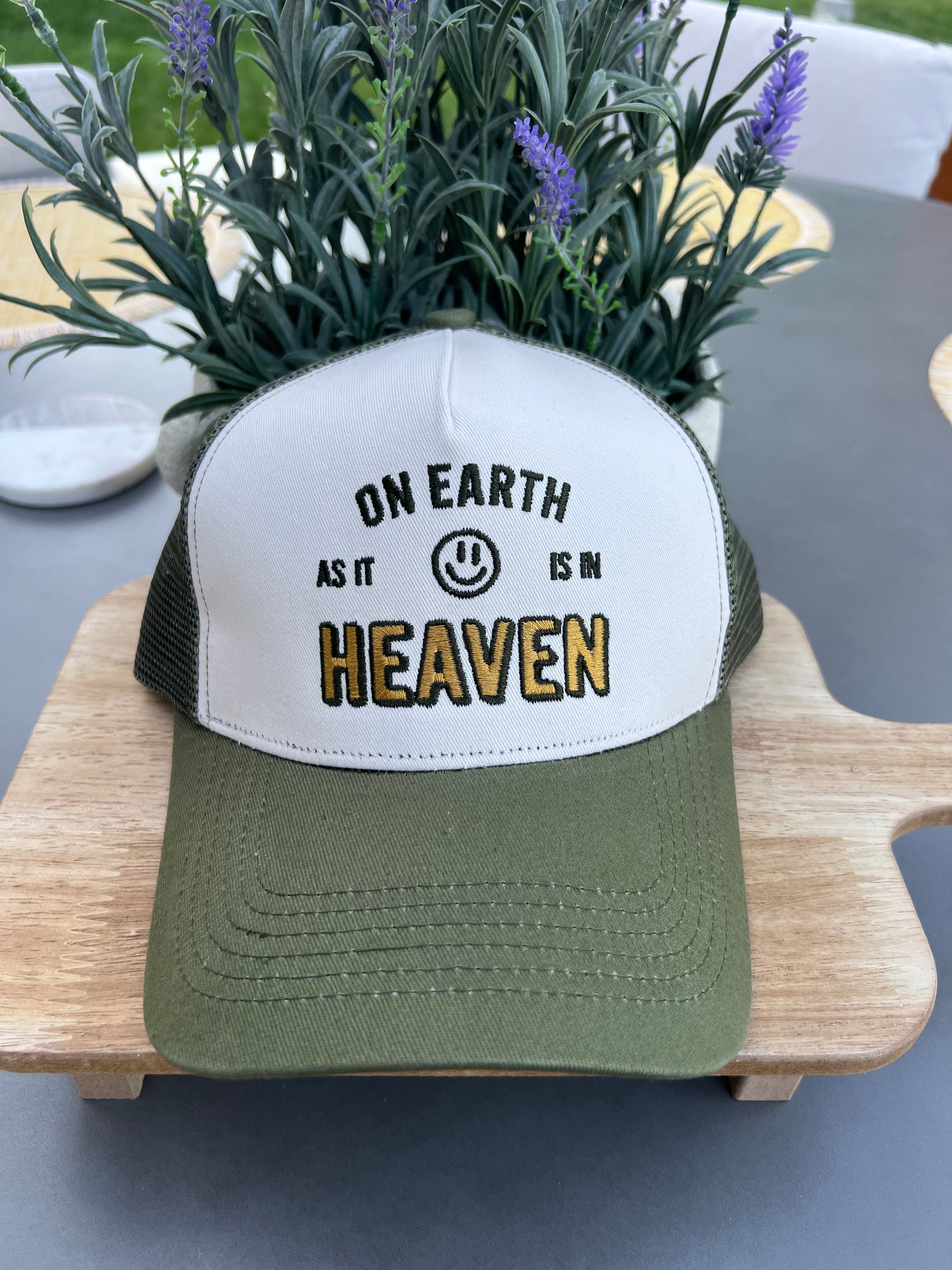On Earth As It Is in Heaven Hat - Michigan Southern Charm