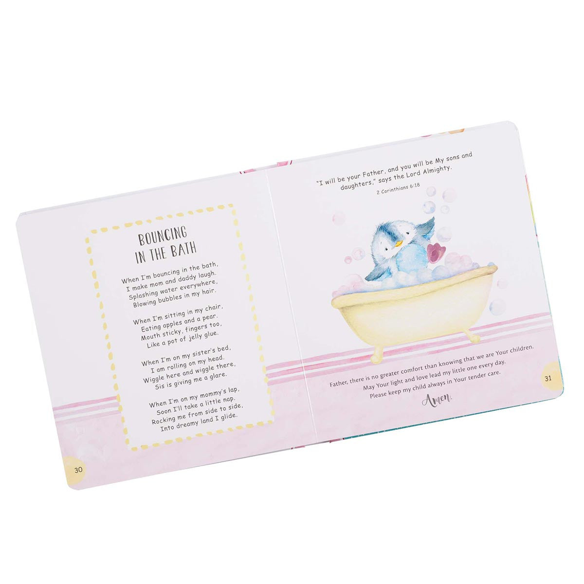 My LullaBible for Girls Bible Storybook - Michigan Southern Charm