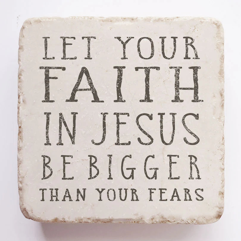 Let Your Faith Marble Stone - Michigan Southern Charm