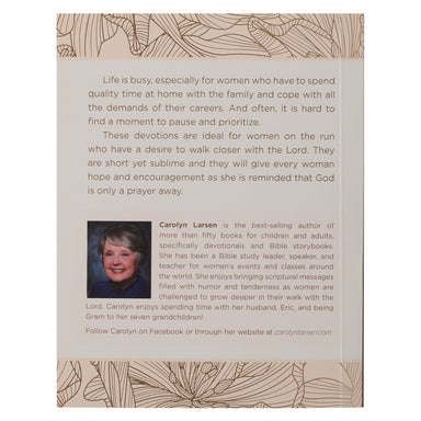 Beige Softcover One-minute Devotions for Women - Michigan Southern Charm