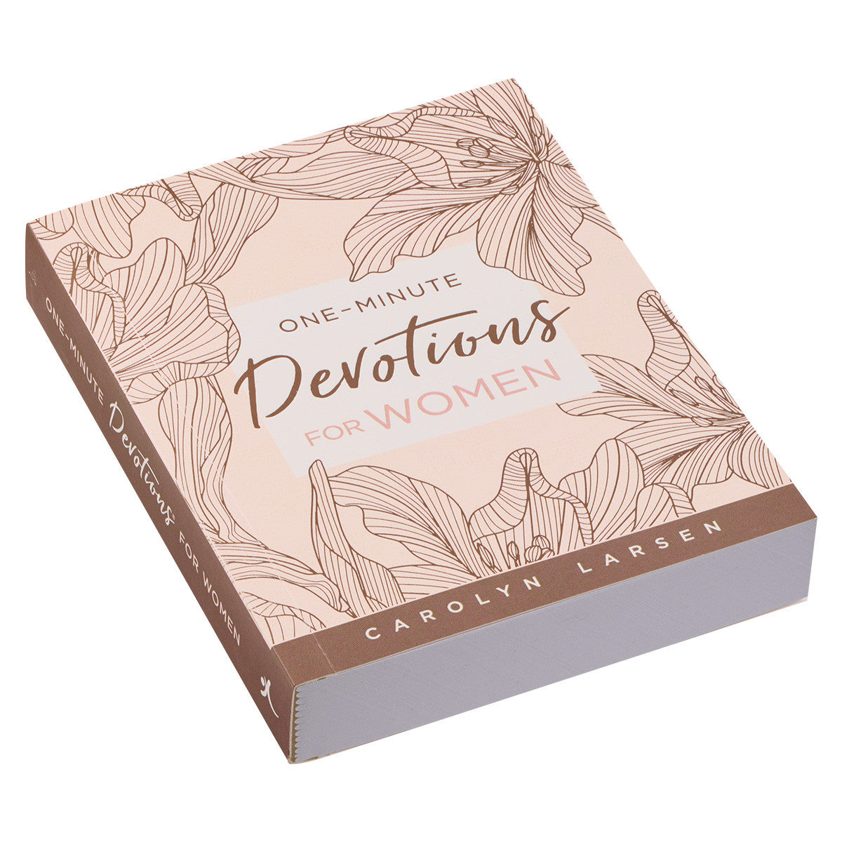 Beige Softcover One-minute Devotions for Women - Michigan Southern Charm