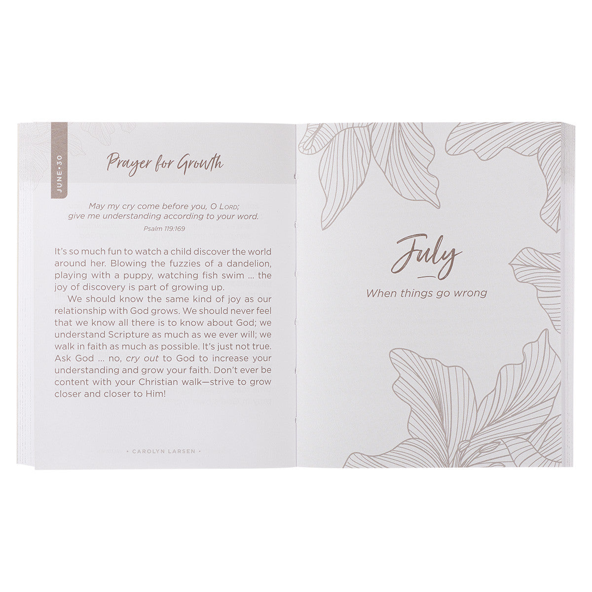 Beige Softcover One-minute Devotions for Women - Michigan Southern Charm