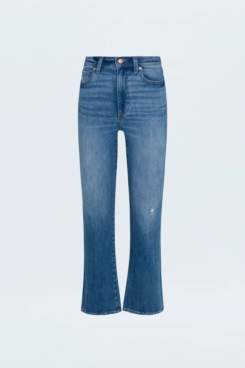Lennon High Rise Crop Boot Jean - Michigan Southern Charm
