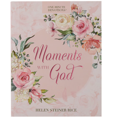 Moments with God Pink Softcover One-Minute Devotions - Michigan Southern Charm