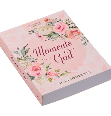 Moments with God Pink Softcover One-Minute Devotions - Michigan Southern Charm
