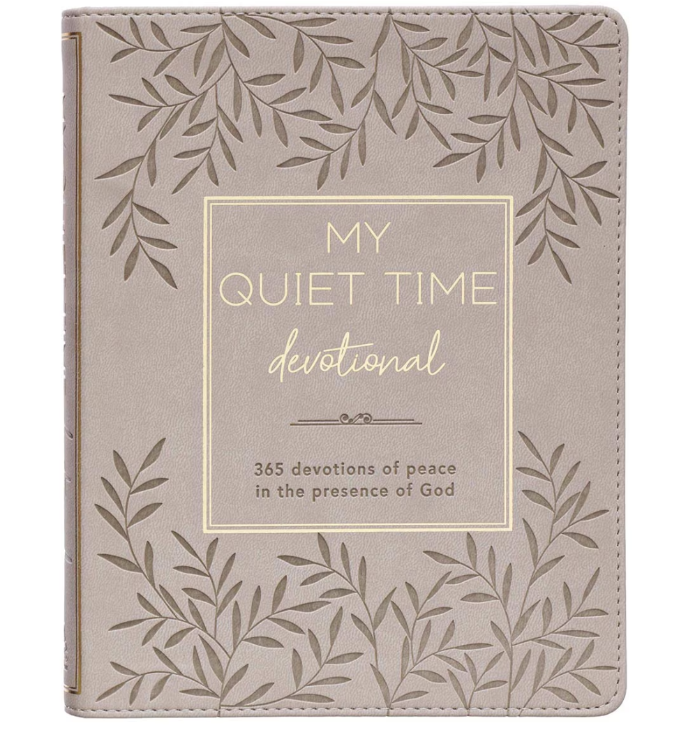 My Quiet Time Devotional Cappuccino Faux Leather Edition - Michigan Southern Charm