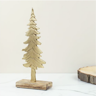 10.5" GOLD TREE TABLE TOP - Michigan Southern Charm