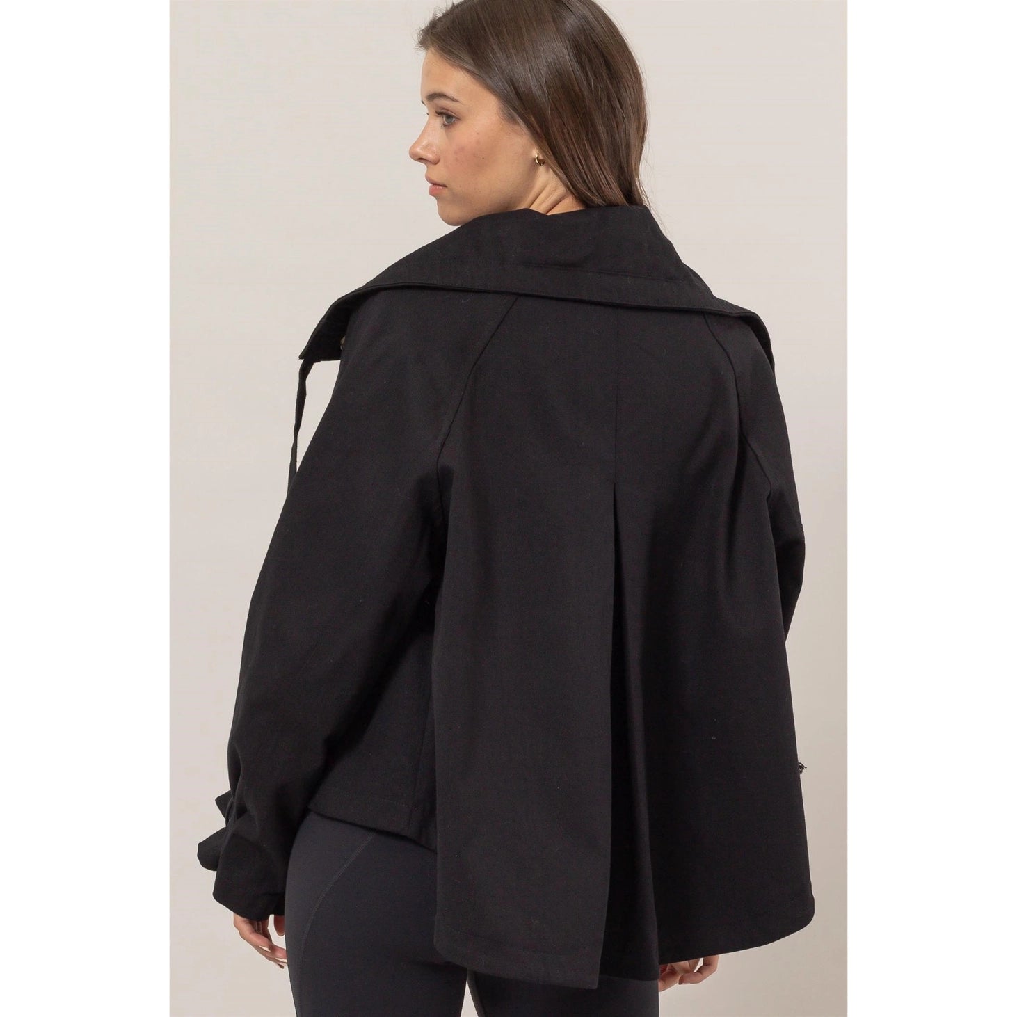 Brushed Twill A-Line Jacket - Michigan Southern Charm