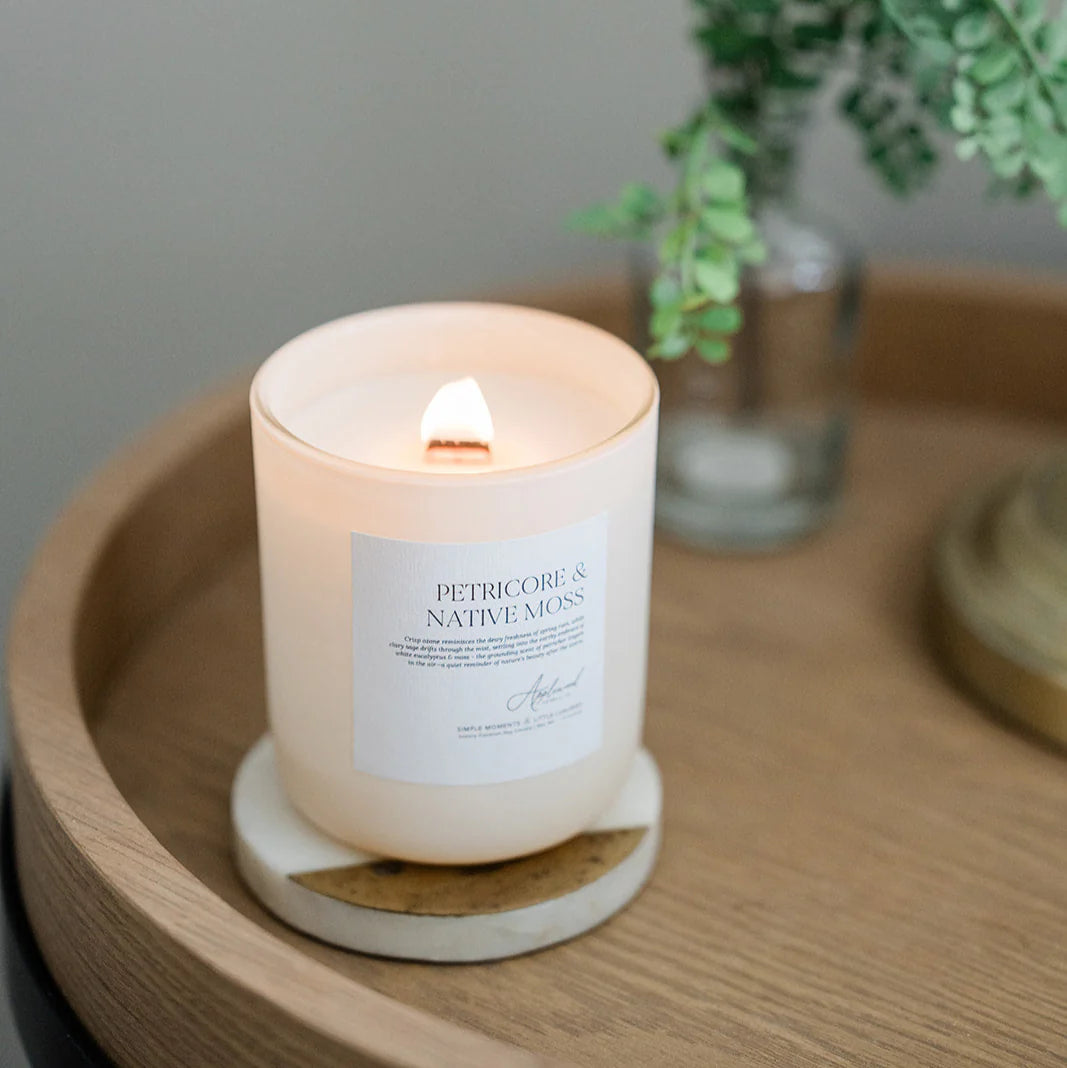 Petricore & Earthy Moss | Luxury Candle - Michigan Southern Charm