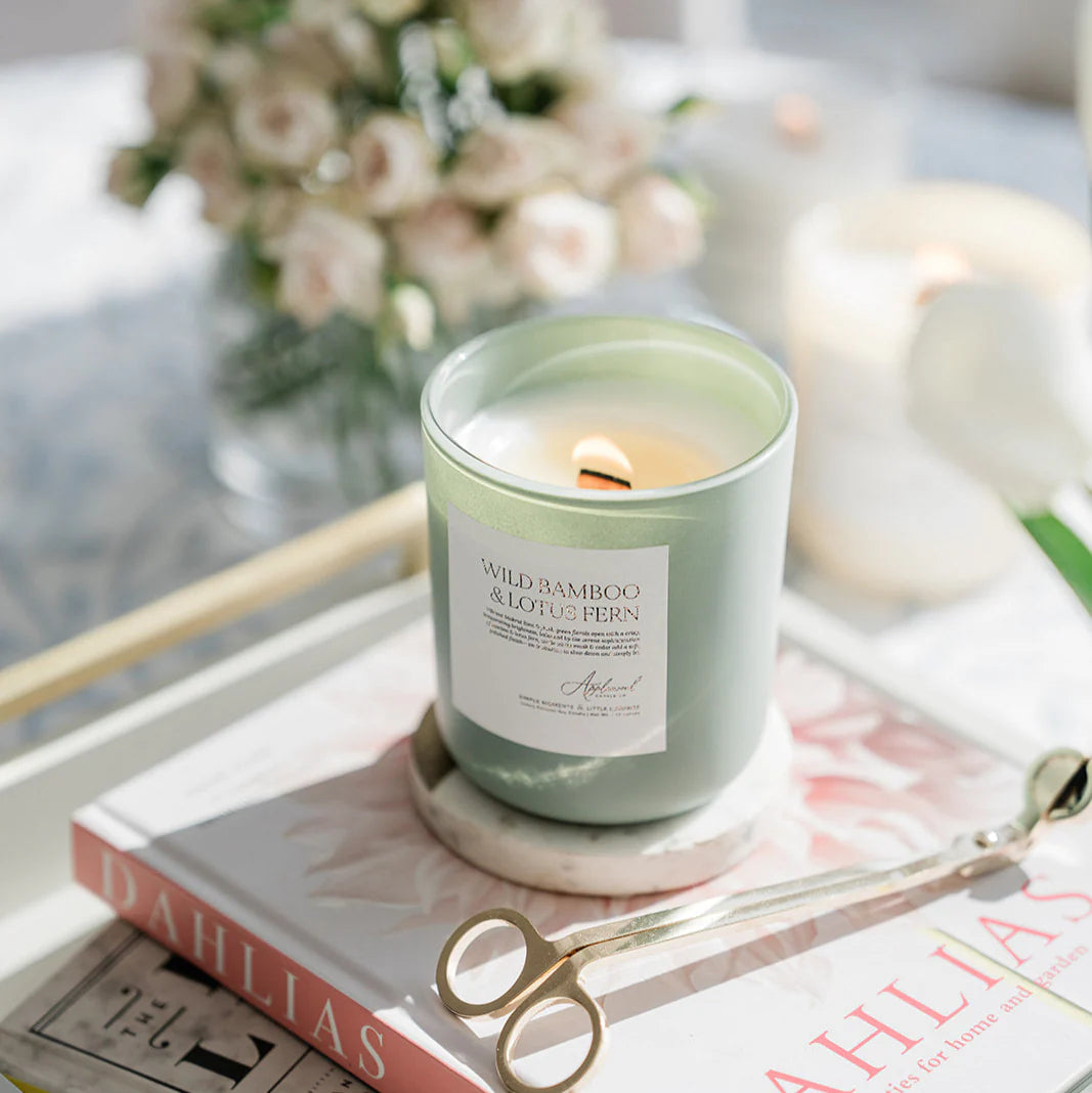 Wild Bamboo & Lotus Fern | Luxury Candle