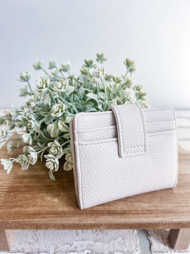 Caitlyn Card Holder Wallet Cream