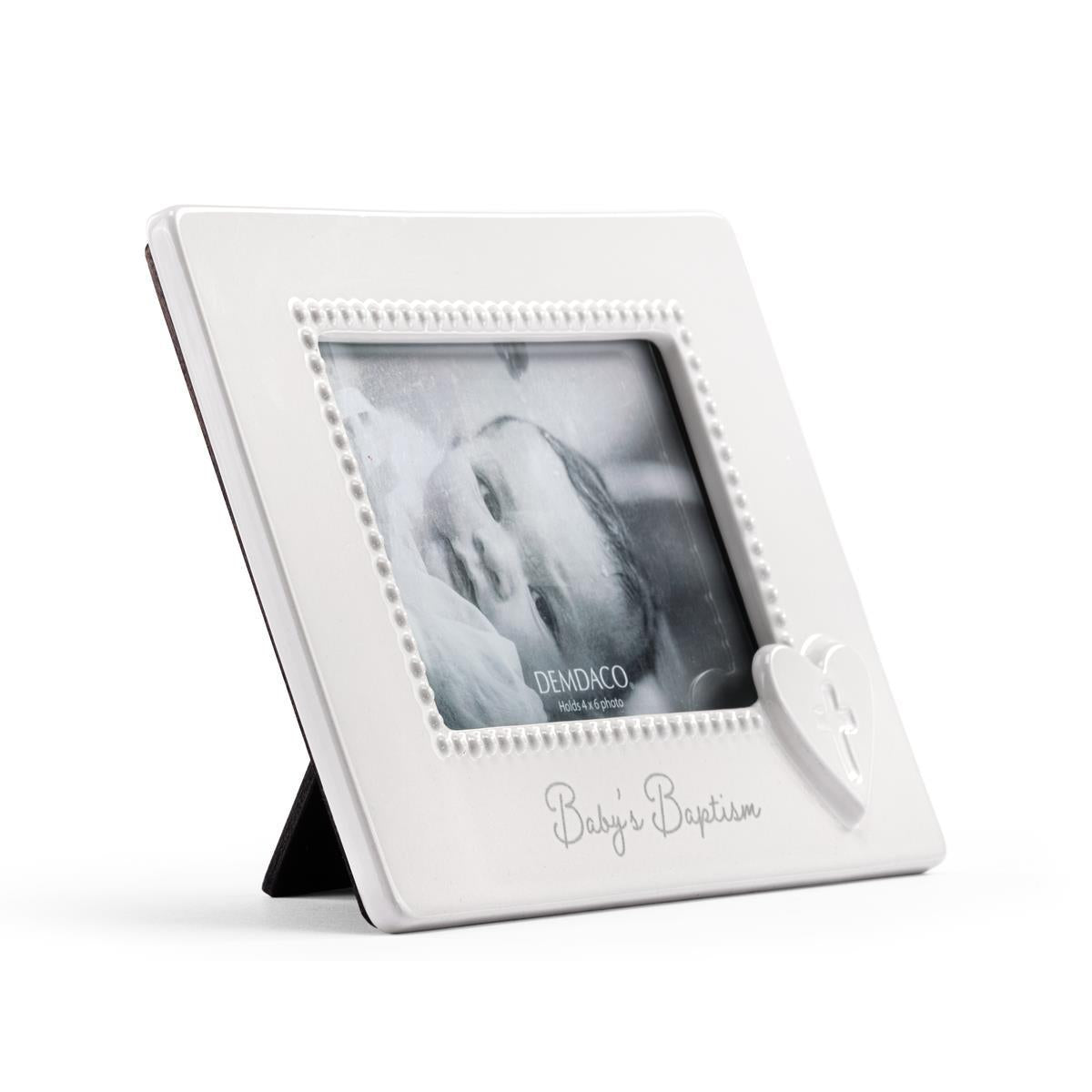 Baptism Frame 9x6.5in - Michigan Southern Charm
