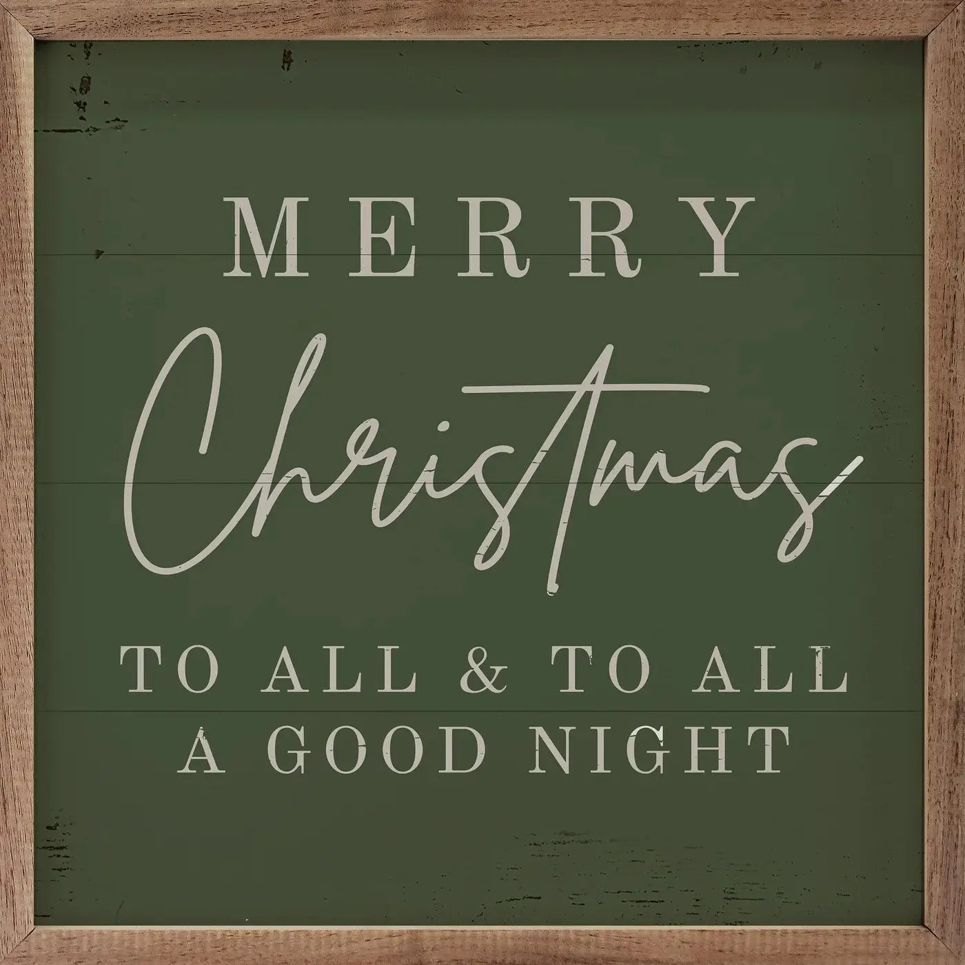 Merry Christmas To All Green - Michigan Southern Charm