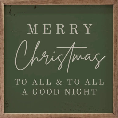 Merry Christmas To All Green - Michigan Southern Charm