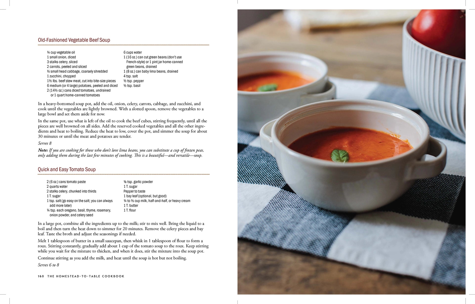 The Homestead-To-Table Cookbook - Michigan Southern Charm