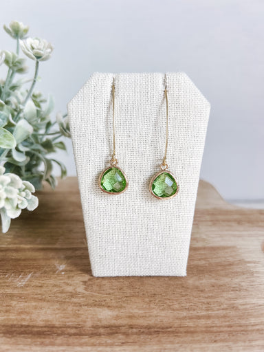 Green Bright Skies Earrings
