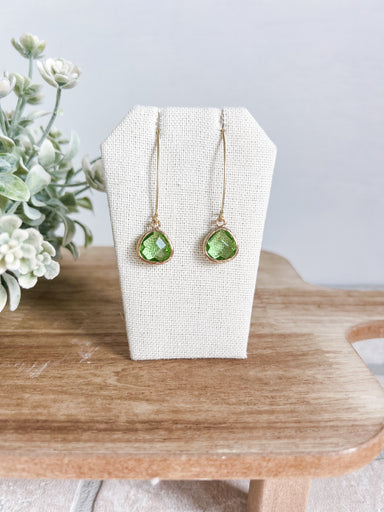 Green Bright Skies Earrings