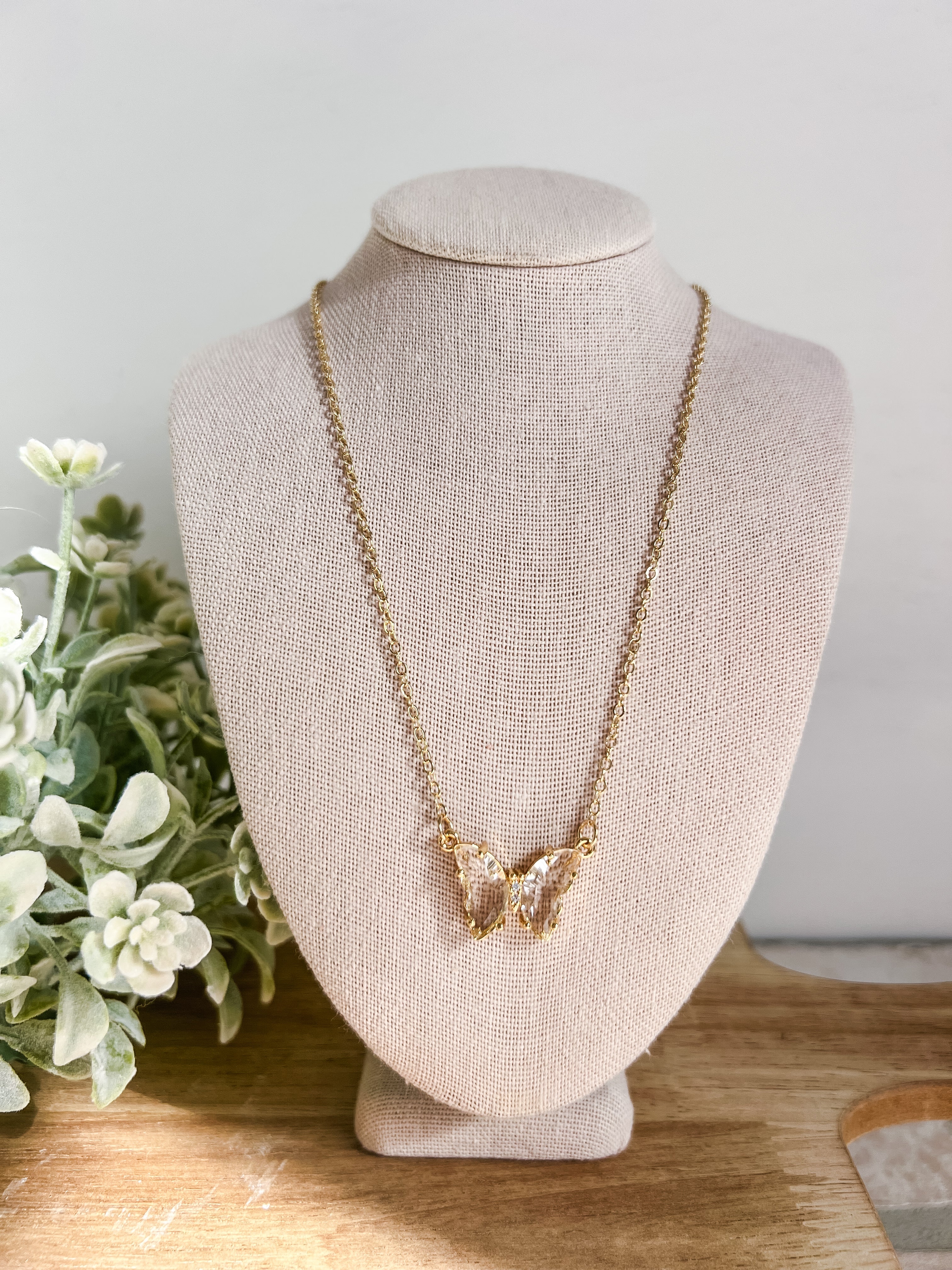 Boujee Butterfly Necklace