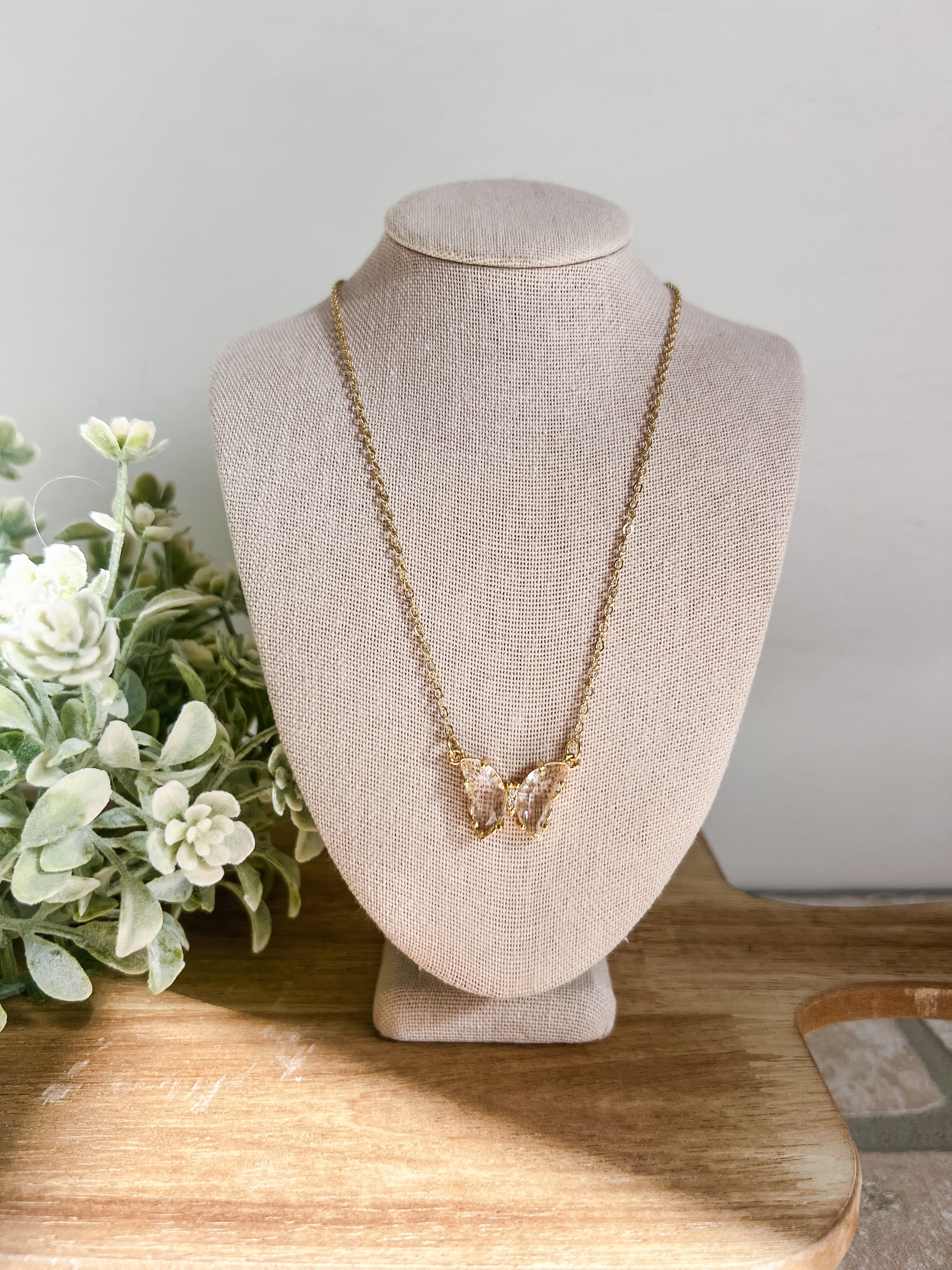 Boujee Butterfly Necklace
