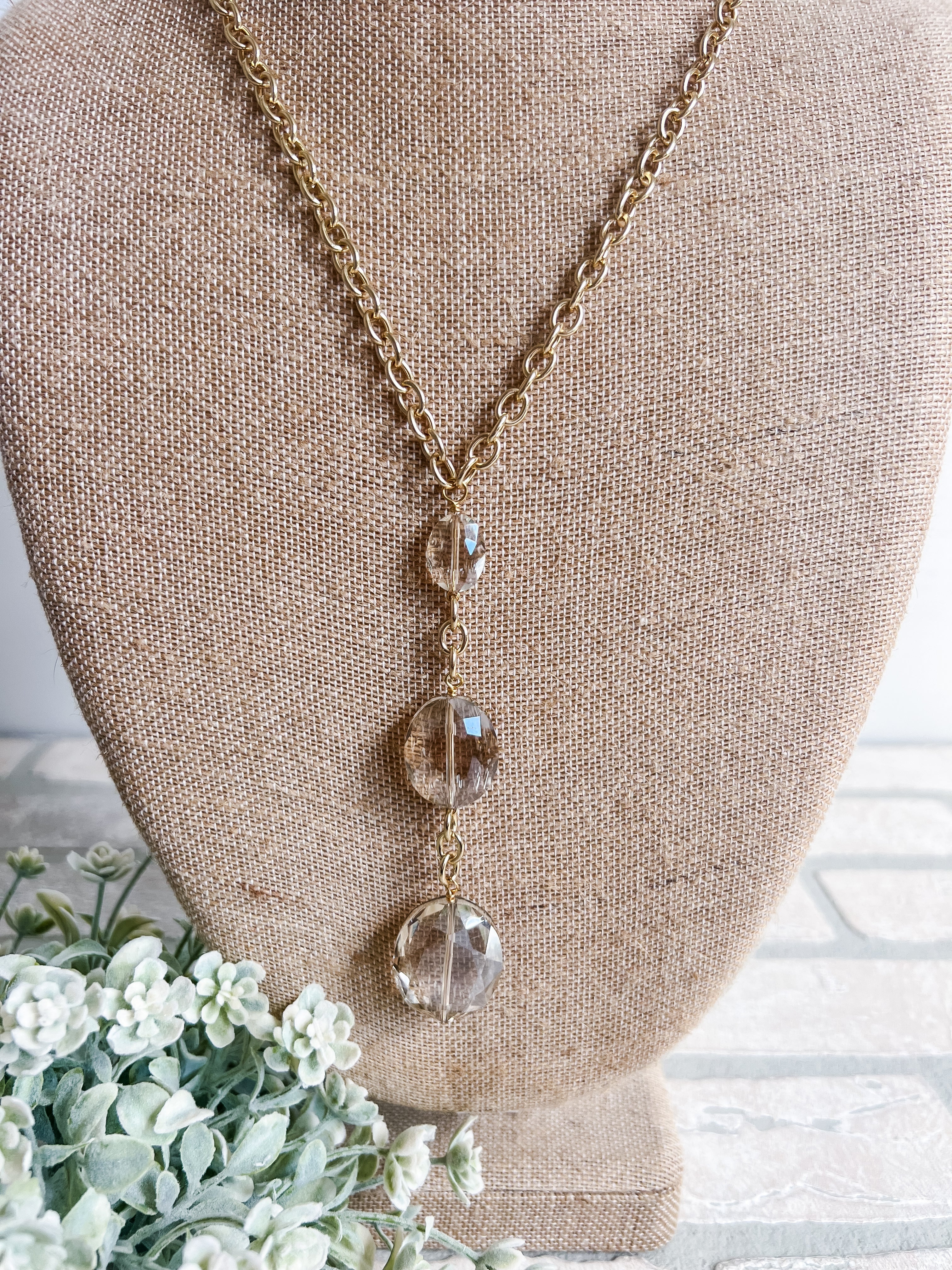 Fancy Girl Drop Necklace