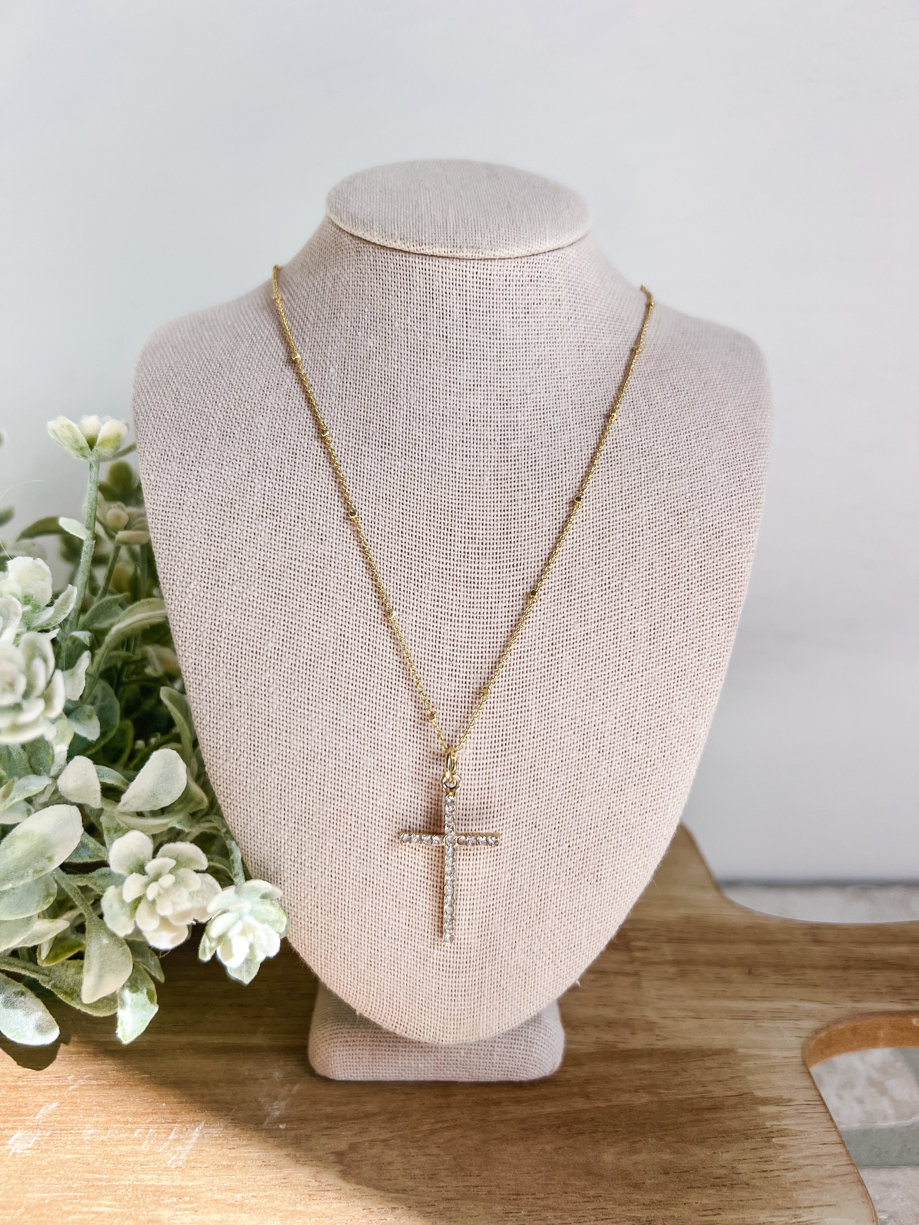Radiance Cross Necklace - Michigan Southern Charm