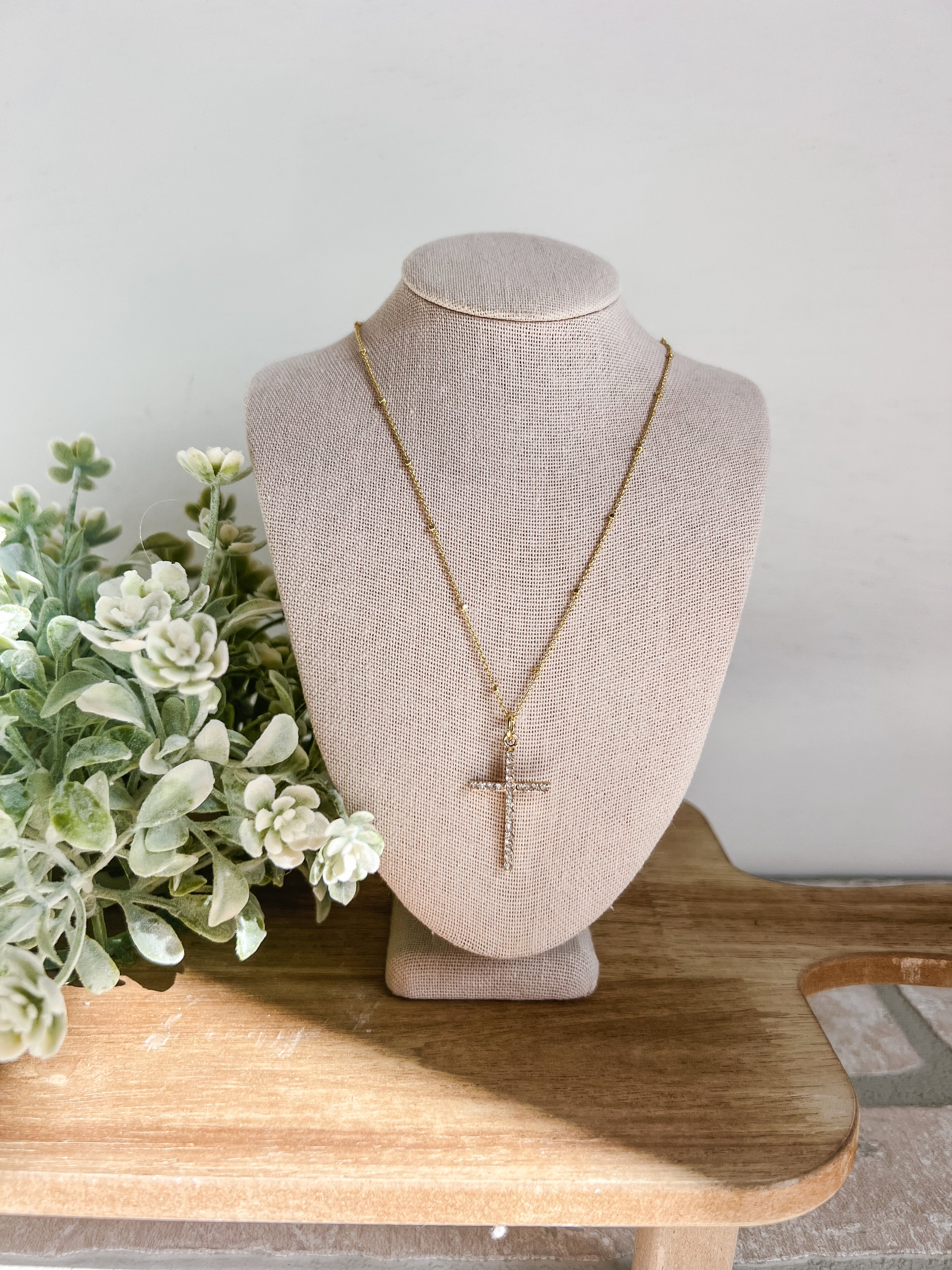 Radiance Cross Necklace - Michigan Southern Charm