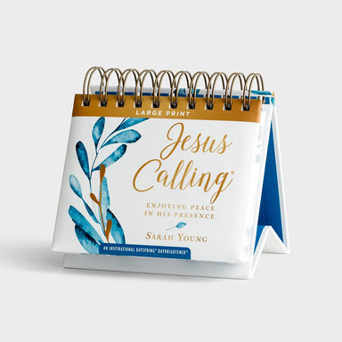 Jesus Calling: Enjoying Peace in His Presence - Large Print - Perpetual Calendar - Michigan Southern Charm