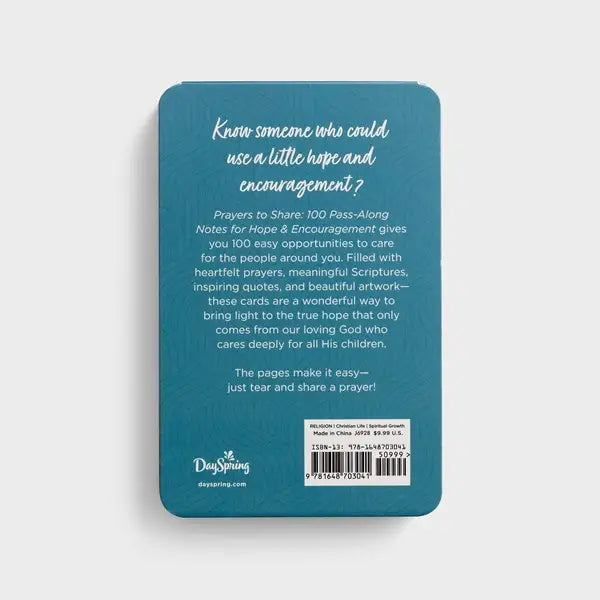 Prayers to Share: 100 Pass-Along Notes for Hope & Encouragement - Michigan Southern Charm