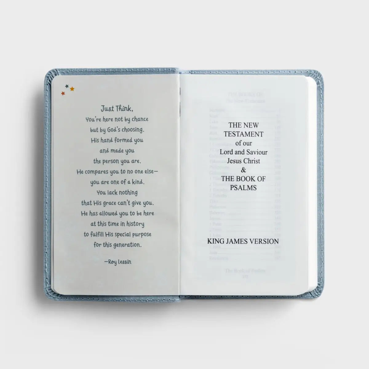 Wonderfully Made: Baby Boy's First Bible - Michigan Southern Charm