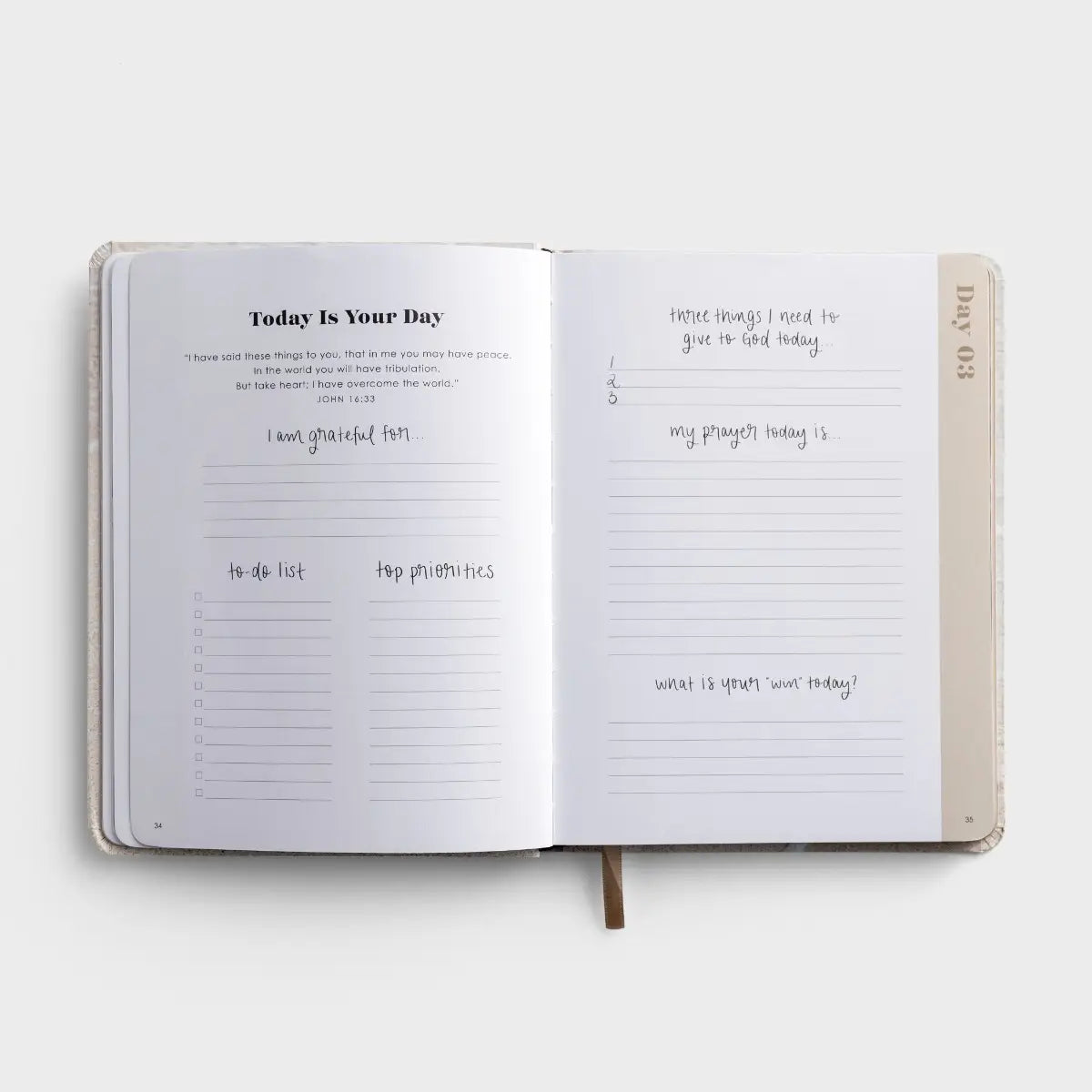 You Are Strong & Courageous: Inspirational Productivity Journal - Melissa Horvath - Michigan Southern Charm