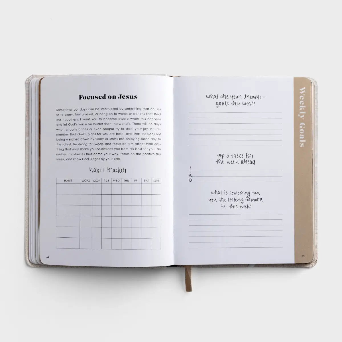 You Are Strong & Courageous: Inspirational Productivity Journal - Melissa Horvath - Michigan Southern Charm