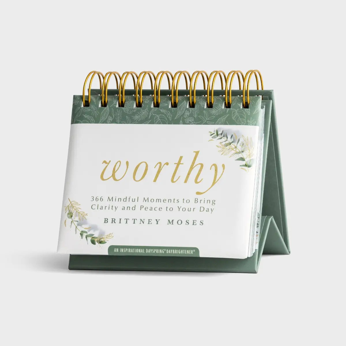 Brittney Moses - Worthy: 366 Mindful Moments to Bring Peace & Clarity to Your Day - Perpetual Calendar - Michigan Southern Charm