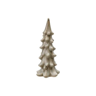 7 1/2" Stoneware Tree, Reactive Glaze, Light Green - Michigan Southern Charm