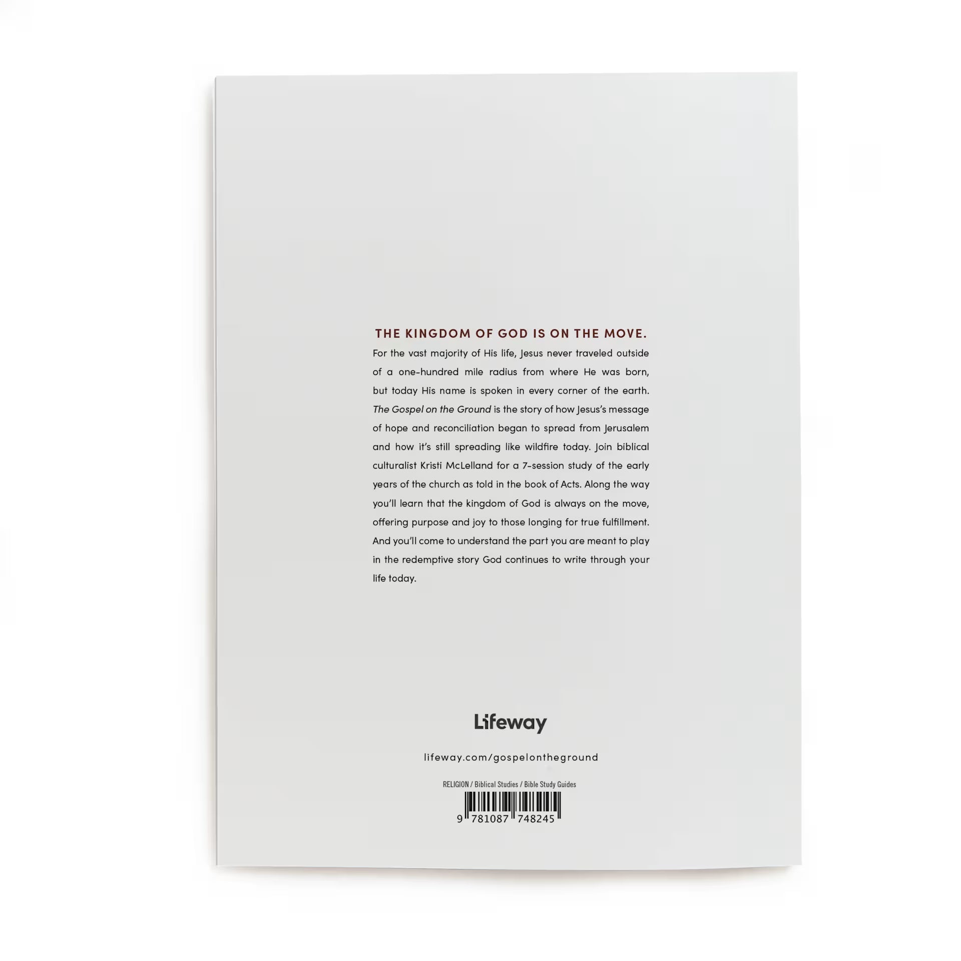 Bible Study At Michigan Southern Charm -The Gospel on the Ground - Bible Study Book with Video Access