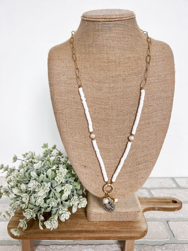 Kiawah Convertible Necklace (Sand) - Michigan Southern Charm